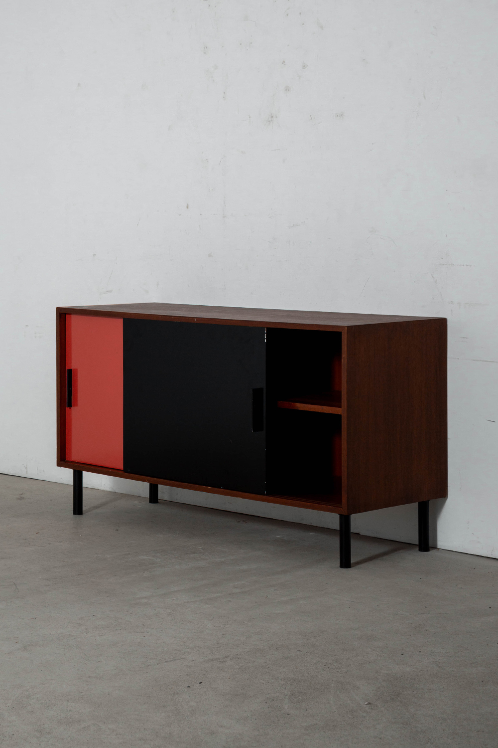 Sideboard in Wood and Steel