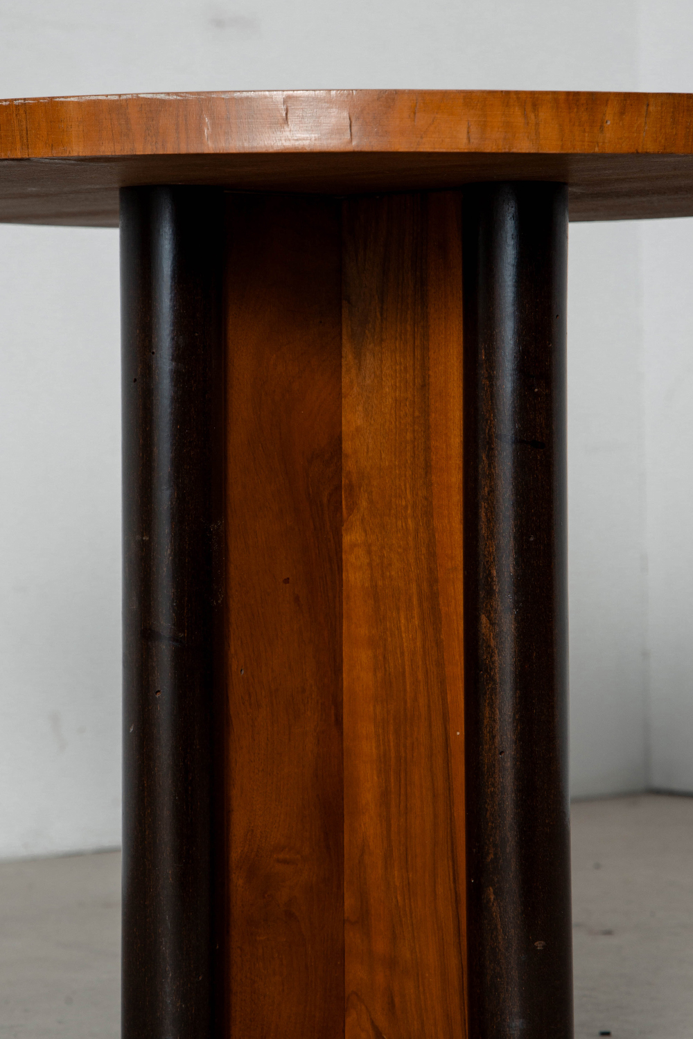 Art Deco Style Side Table in Wood