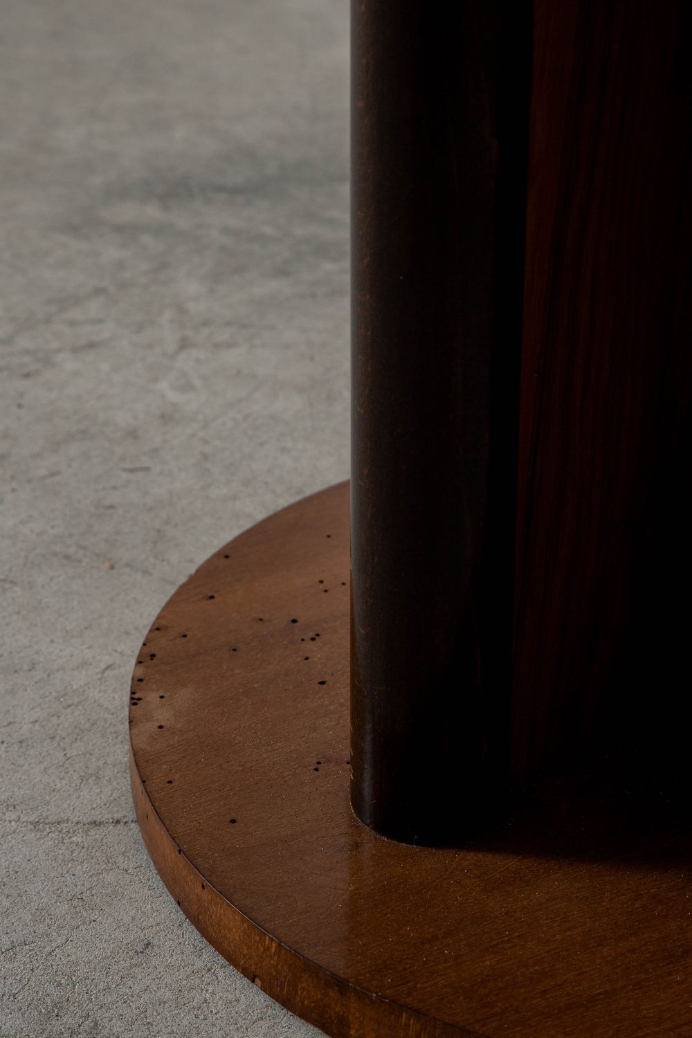 Art Deco Style Side Table in Wood