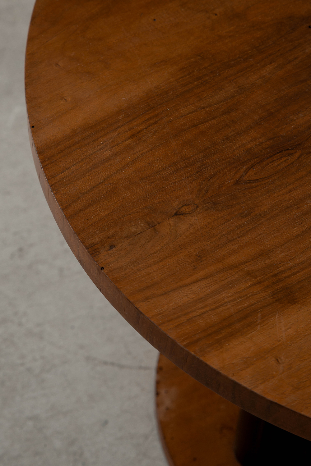 Art Deco Style Side Table in Wood