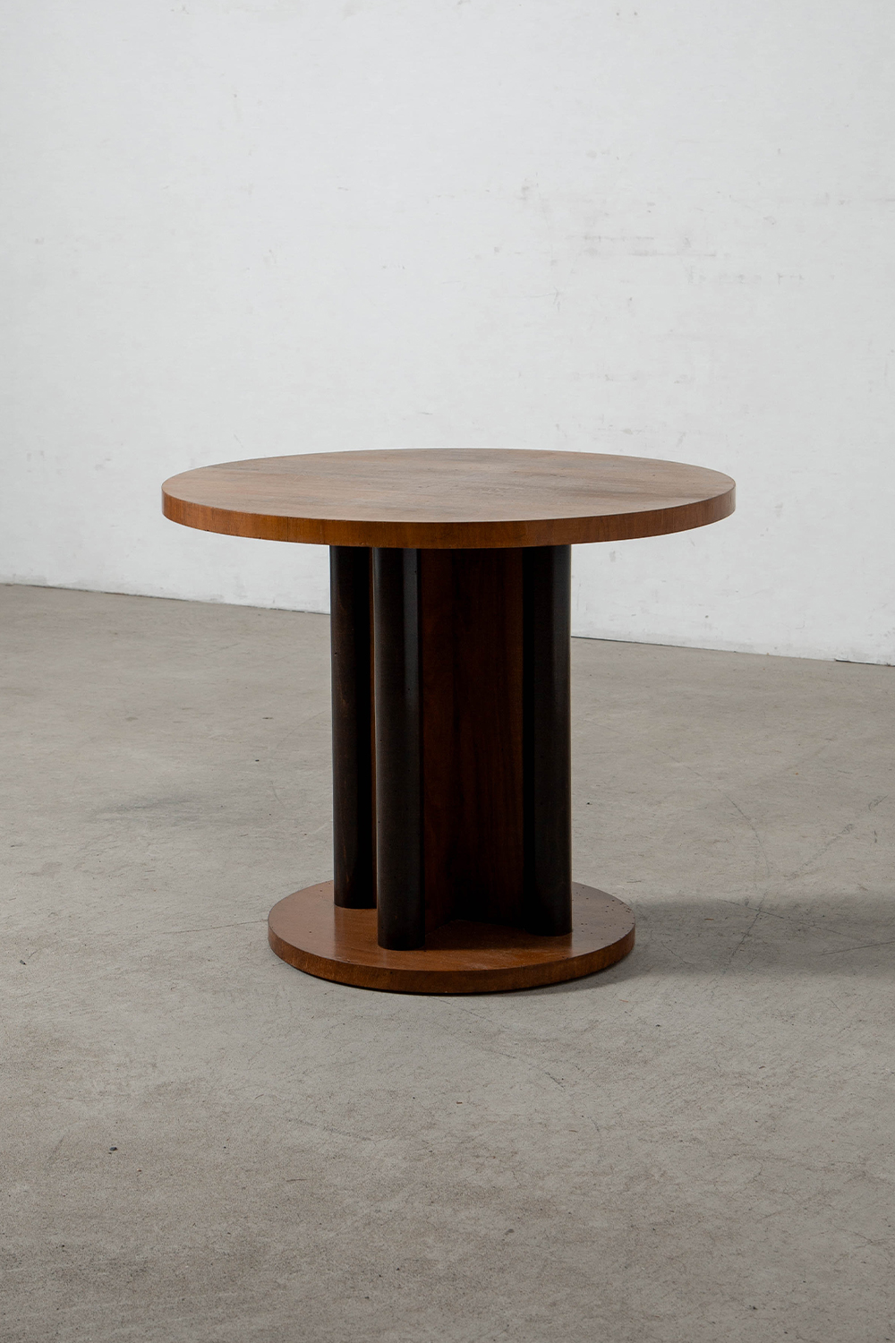 Art Deco Style Side Table in Wood