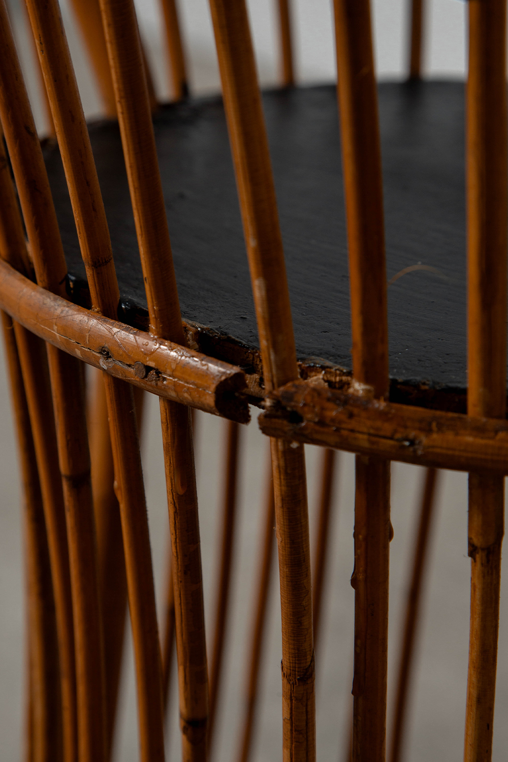 Side Table in Rattan