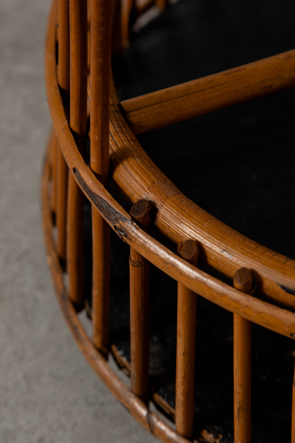 Side Table in Rattan