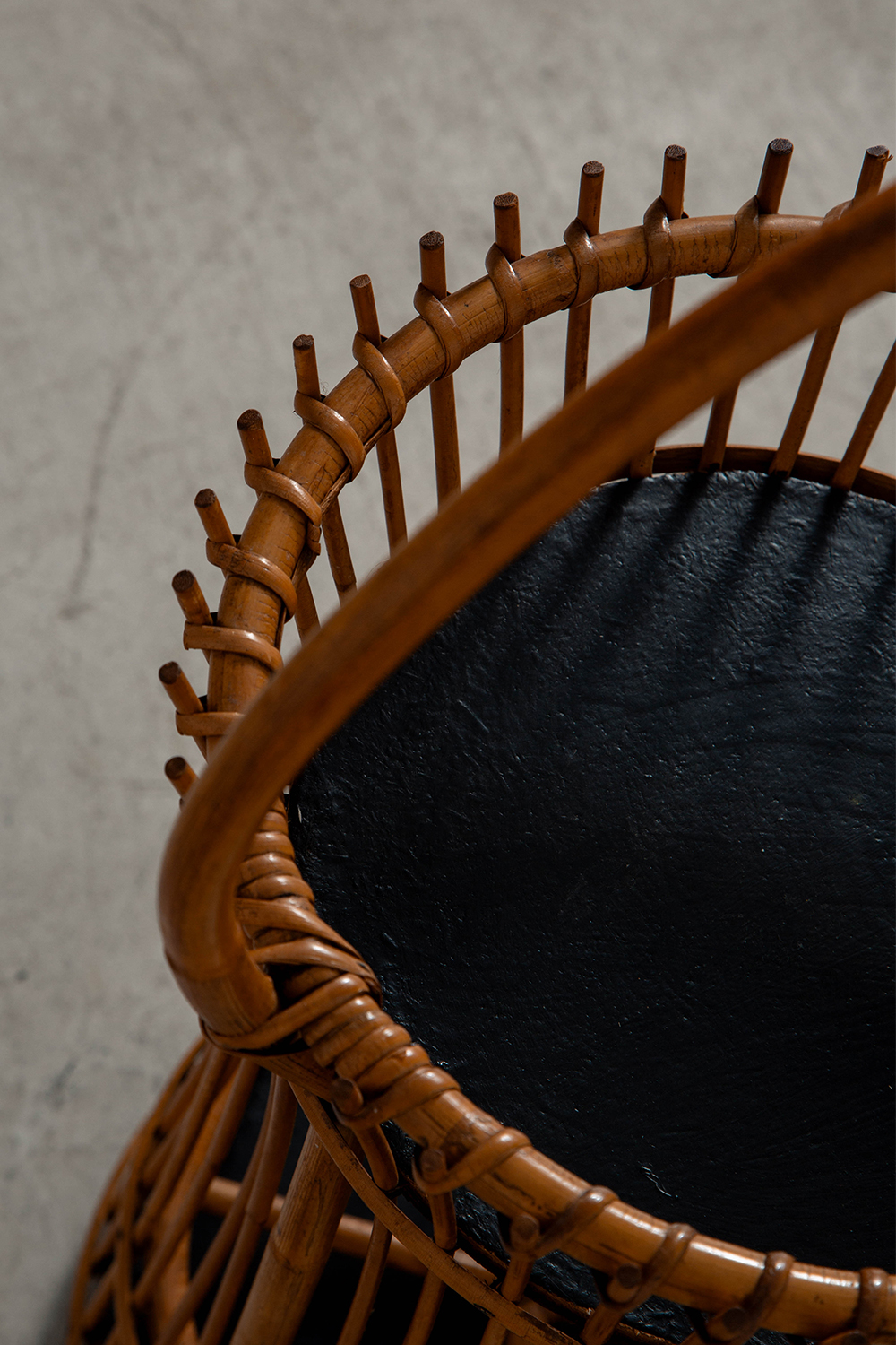 Side Table in Rattan