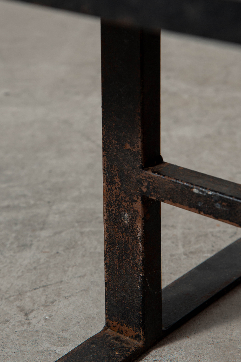 Coffee Table in Tile and Steel