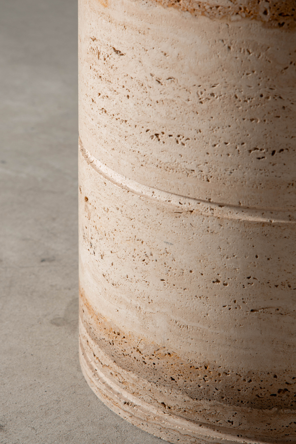 Dining Table by Angelo Mangiarotti for Up&Up in Travertine