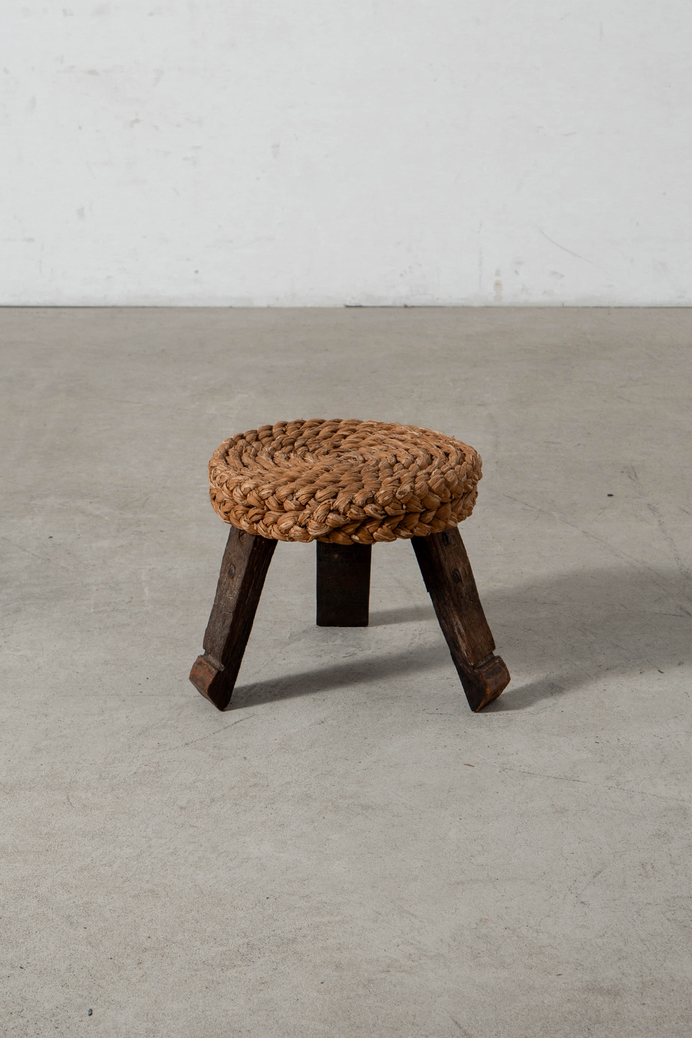 Audoux & Minet Style Coffee Table , Chair and Stool in Rope and Wood