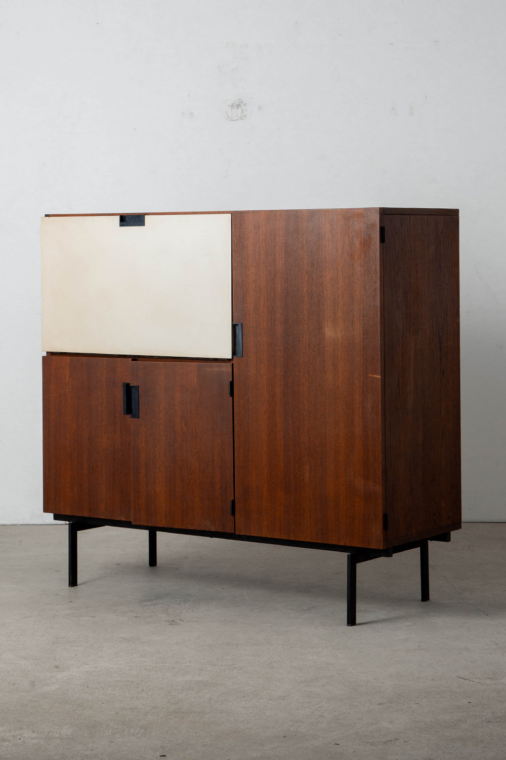 CU01 Cabinet By Cees Braakman for Pastoe in Teak and Steel