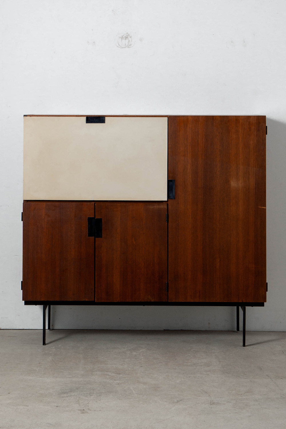 CU01 Cabinet By Cees Braakman for Pastoe in Teak and Steel