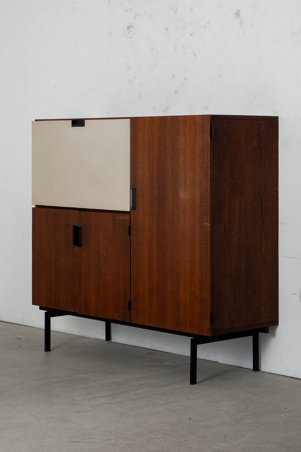 CU01 Cabinet By Cees Braakman for Pastoe in Teak and Steel