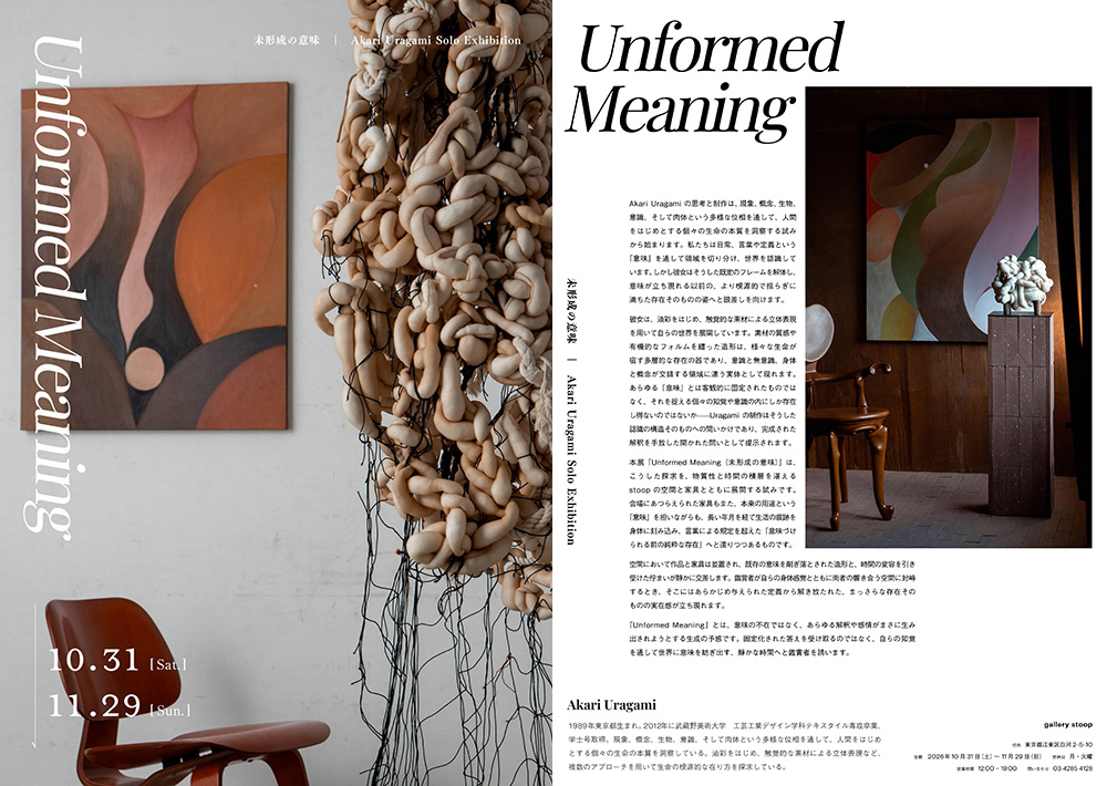 Unformed Meaning